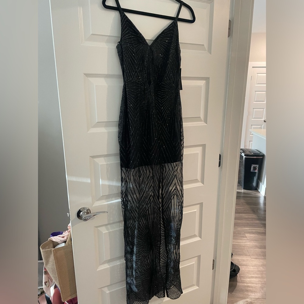 Black sparkly dress
